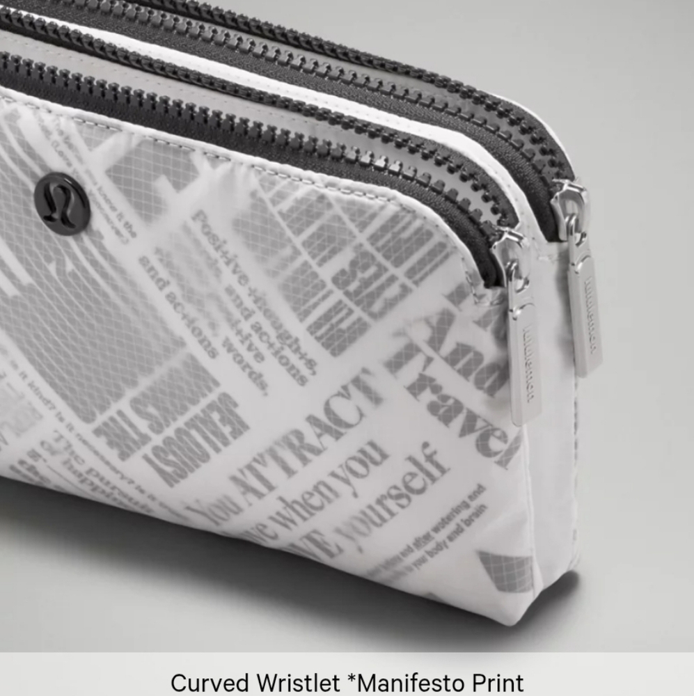 Lulumelon Black and White Clutch Wristlet - Picture 8 of 13
